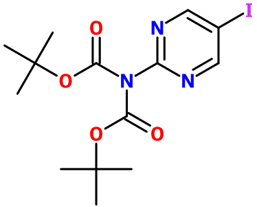 (image for) MC080281 N,N-Di-(tert-butoxycarbonyl)-5-iodopyrimidin-2-amine